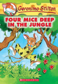 Image of four mice deep on the jungle