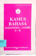 kamus bahasa indonesia-jambi
