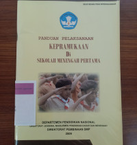 Image of panduan pelaksanaan kepramukaan di sekolah menengah pertama